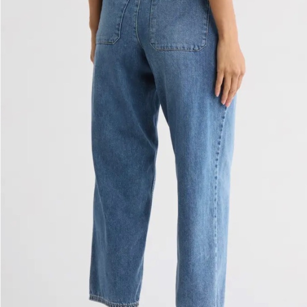 Lucky brand high rise wide leg crop jeans - Picture 2 of 9